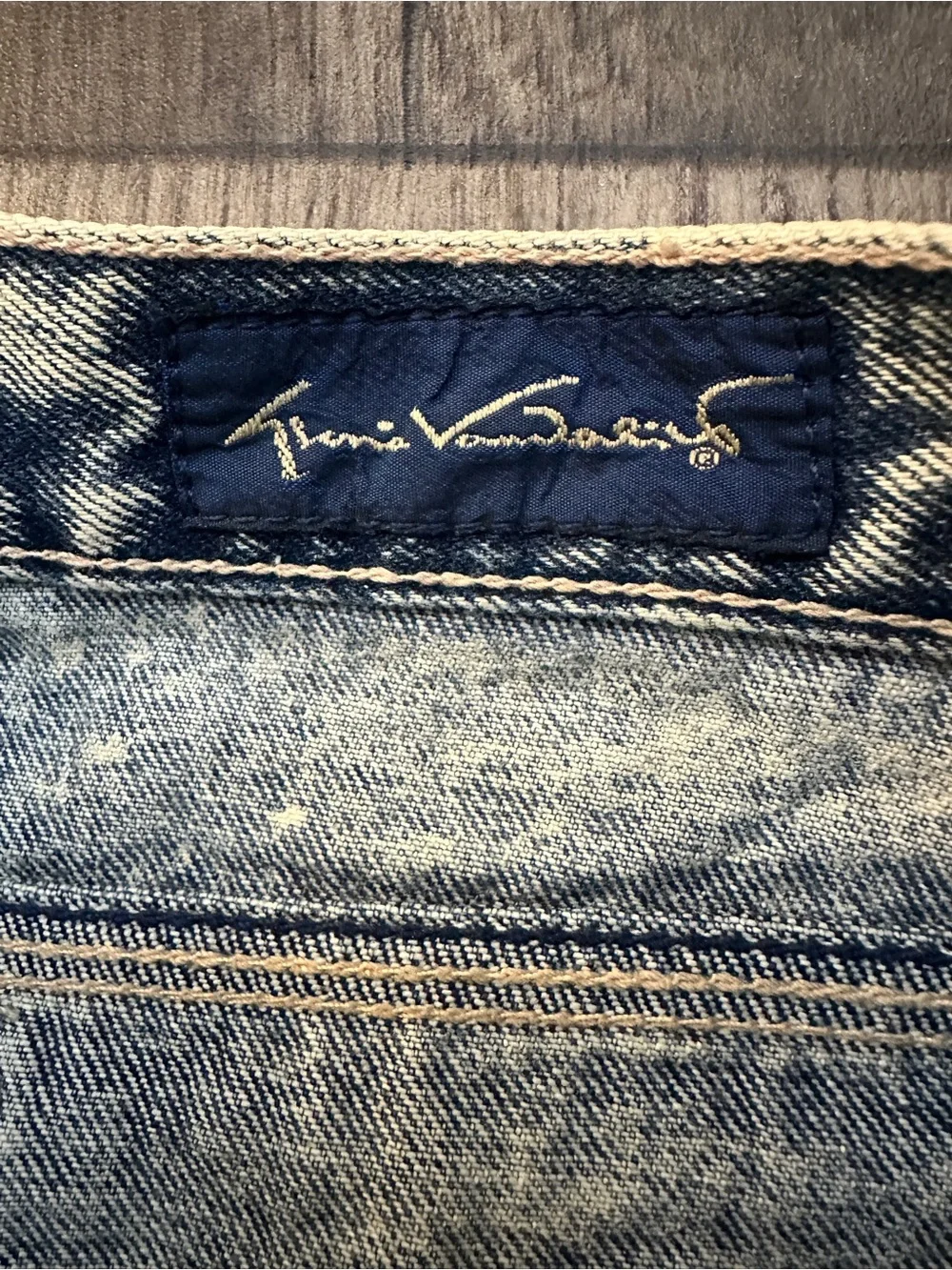 VTG 80s Gloria Vanderbilt Acid Wash Jeans Deadstock High Waist Size 16